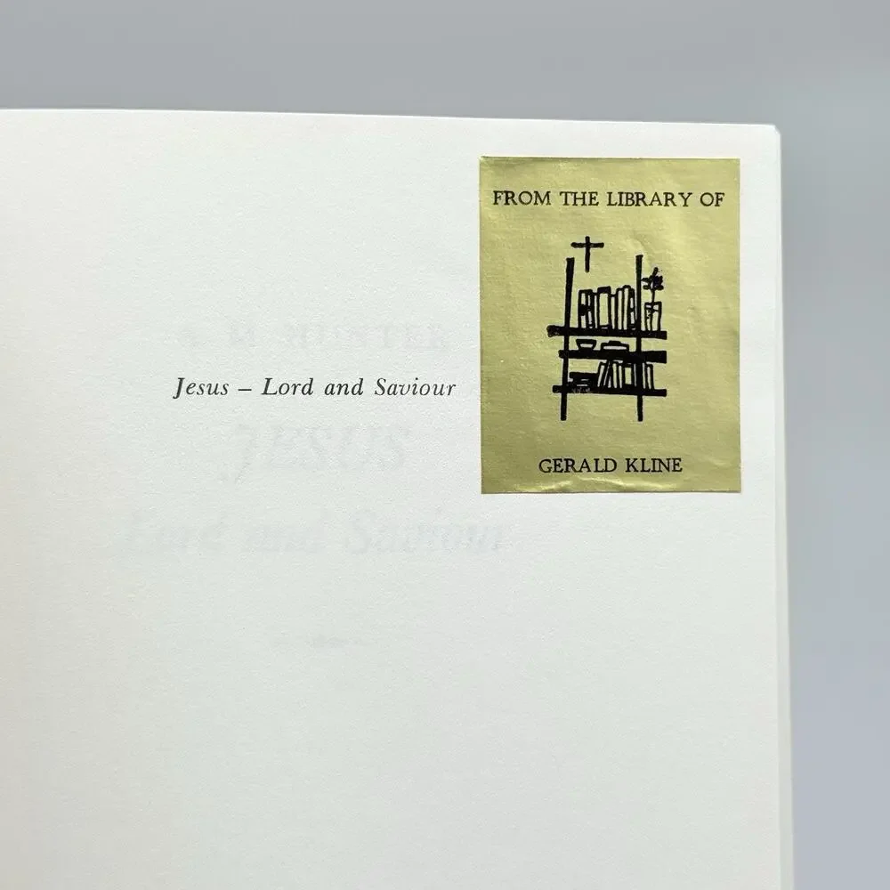 Jesus Lord and Savior Trade Paperback Book Archibald M. Hunter
